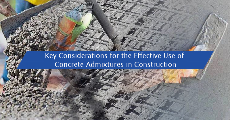 concrete admixtures manufacturer