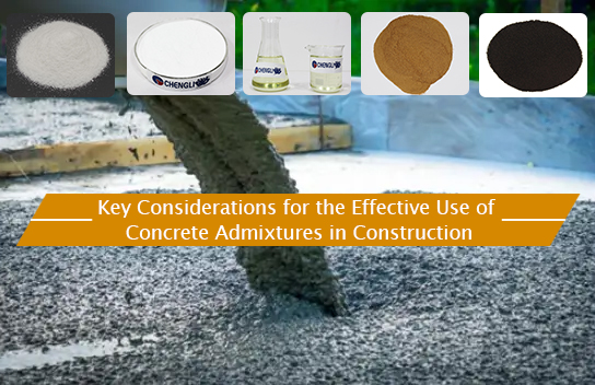 concrete admixtures manufacturer