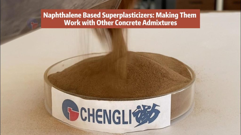 Naphthalene Based Superplasticizers